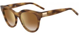 Sunglasses - BOSS Hugo Boss - BOSS 1203/S - EX4 (JL) BROWN HORN // BROWN GRADIENT GOLD MIRROR