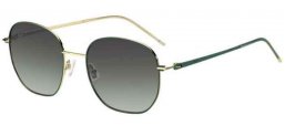 Lunettes de soleil - BOSS Hugo Boss - BOSS 1462/S - PEF (IB) GOLD GREEN // GREY  GRADIENT GREEN