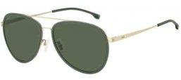 Sunglasses - BOSS Hugo Boss - BOSS 1466/F/SK - AOZ (QT) MATTE GOLD // GREEN