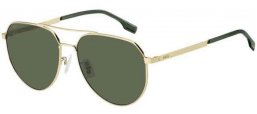 Sunglasses - BOSS Hugo Boss - BOSS 1473/F/SK - J5G (QT) GOLD // GREEN