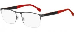 Lunettes de vue - BOSS Hugo Boss - BOSS 1487 - 9N2 DARK RUTHENIUM RED