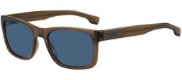 Sunglasses - BOSS Hugo Boss - BOSS 1569/S - 09Q (KU) BROWN // BLUE GREY