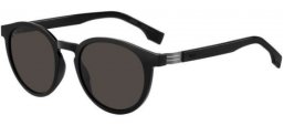 Sunglasses - BOSS Hugo Boss - BOSS 1575/S - 807 (IR) BLACK // GREY BLUE