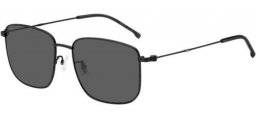 Sunglasses - BOSS Hugo Boss - BOSS 1619/F/S - 003 (IR) MATTE BLACK // GREY BLUE