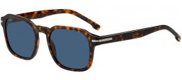 Lunettes de soleil - BOSS Hugo Boss - BOSS 1627/S - 086 (KU) HAVANA // BLUE GREY