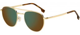 Sunglasses - BOSS Hugo Boss - BOSS 1631/S - J5G (MT) GOLD // GREEN MIRROR
