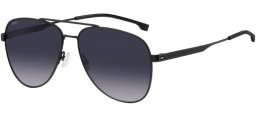 Sunglasses - BOSS Hugo Boss - BOSS 1641/S - 003 (9O) MATTE BLACK // DARK GREY GRADIENT