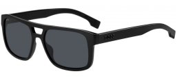 Lunettes de soleil - BOSS Hugo Boss - BOSS 1648/S - 807 (IR) BLACK // GREY BLUE