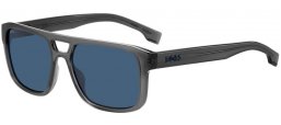 Sunglasses - BOSS Hugo Boss - BOSS 1648/S - KB7 (KU) GREY // BLUE GREY