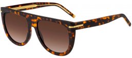 Lunettes de soleil - BOSS Hugo Boss - BOSS 1655/S - 086 (HA) HAVANA // DARK BROWN GRADIENT