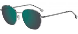 Sunglasses - BOSS Hugo Boss - BOSS 1671/F/SK - 6LB (MT) RUTHENIUM // GREEN MIRROR