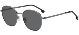 Lunettes de soleil - BOSS Hugo Boss - BOSS 1671/F/SK - KJ1 (M9) DARK RUTHENIUM // GREY POLARIZED