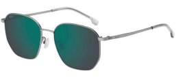 Lunettes de soleil - BOSS Hugo Boss - BOSS 1673/F/SK - R81 (MT) MATTE RUTHENIUM // GREEN MIRROR