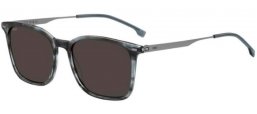 Gafas de Sol - BOSS Hugo Boss - BOSS 1694/S - VQ7 (IR) STRIPED GREY // DARK GREY