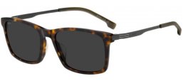 Lunettes de soleil - BOSS Hugo Boss - BOSS 1836/G/S - 086 (IR) DARK HAVANA // GREY
