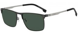 Gafas de Sol - BOSS Hugo Boss - BOSS 1837/G/S - SVK (QT) MATTE RUTHENIUM BLACK // GREEN