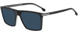Lunettes de soleil - BOSS Hugo Boss - BOSS 1844/S - KB7 (KU) GREY // BLUE