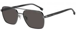 Gafas de Sol - BOSS Hugo Boss - BOSS 1846/G/S - V81 (M9) DARK RUTHENIUM BLACK // GREY POLARIZED