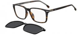 Frames - BOSS Hugo Boss - BOSS 1847/G/C - 086 (M9) HAVANA // CLEAR + CLIP ON GREY POLARIZED