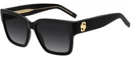 Lunettes de soleil - BOSS Hugo Boss - BOSS 1860/S - 807 (9O) BLACK // DARK GREY GRADIENT