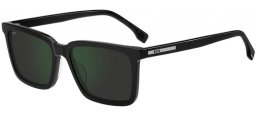 Lunettes de soleil - BOSS Hugo Boss - BOSS 1893/G/S - 807 (I8) BLACK // GREY HIGH CONTRAST GREEN MIRROR ANTIREFLECTION
