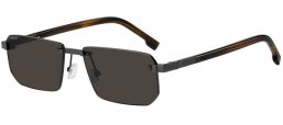 Gafas de Sol - BOSS Hugo Boss - BOSS 1918/S - V81 (IR) DARK RUTHENIUM BLACK // GREY
