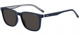 Sunglasses - HUGO Hugo Boss - HG 1356/S - PJP (IR) BLUE // GREY