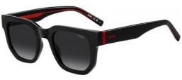 Sunglasses - HUGO Hugo Boss - HG 1358/S - 807 (9O) BLACK // DARK GREY GRADIENT