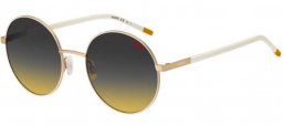 Lunettes de soleil - HUGO Hugo Boss - HG 1237/S - B4E (AE) WHITE GOLD // DARK GREY GRADIENT OCHRE