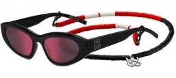 Sunglasses - HUGO Hugo Boss - HG 1282/S - 807 (AO) BLACK // RED MIRROR