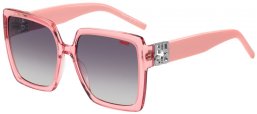 Lunettes de soleil - HUGO Hugo Boss - HG 1285/S - 35J (9O) PINK // DARK GREY GRADIENT