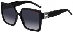 Sunglasses - HUGO Hugo Boss - HG 1285/S - 807 (9O) BLACK // DARK GREY GRADIENT