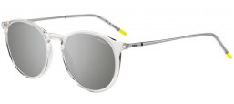 Gafas de Sol - HUGO Hugo Boss - HG 1286/S - SRJ (T4) CRYSTAL RUTHENIUM // BLACK MIRROR