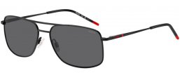 Gafas de Sol - HUGO Hugo Boss - HG 1287/S - OIT (IR) BLACK RED // GREY