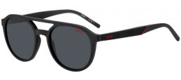 Lunettes de soleil - HUGO Hugo Boss - HG 1305/S - 807 (IR) BLACK // GREY
