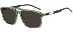 Lunettes de soleil - HUGO Hugo Boss - HG 1383/S - 1ED (IR) GREEN // GREY