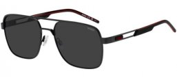 Sunglasses - HUGO Hugo Boss - HG 1384/S - 003 (IR) MATTE BLACK // GREY