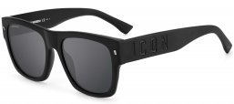 Gafas de Sol - Dsquared2 - ICON 0004/S - 003 (T4) MATTE BLACK // BLACK FLASH
