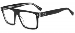 Monturas - Dsquared2 - ICON 0012 - 7C5 BLACK CRYSTAL