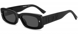 Gafas de Sol - Dsquared2 - ICON 0020/S - 807 (IR) BLACK // GREY