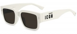 Gafas de Sol - Dsquared2 - ICON 0032/G/S - SZJ (IR) IVORY // GREY