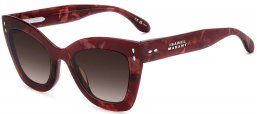 Gafas de Sol - Isabel Marant - IM 0050/G/S - JR9 (HA) MARBLE RED // BROWN GRADIENT