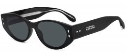 Gafas de Sol - Isabel Marant - IM 0185/G/S - 807 (IR) BLACK // GREY