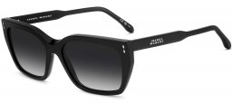 Gafas de Sol - Isabel Marant - IM 0218/S - 807 (9O) BLACK // DARK GREY GRADIENT