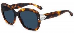 Gafas de Sol - Isabel Marant - IM 0248/S - WR9 (KU) BROWN HAVANA // BLUE