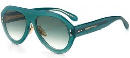 Lunettes de soleil - Isabel Marant - IM 0001/S - 1ED (9K) GREEN // GREEN GRADIENT