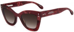 Gafas de Sol - Isabel Marant - IM 0050/G/S - JR9 (HA) MARBLE RED // BROWN GRADIENT