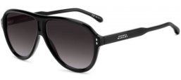 Sunglasses - Isabel Marant - IM 0124/S - 807 (9O) BLACK // DARK GREY GRADIENT