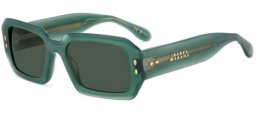 Lunettes de soleil - Isabel Marant - IM 0144/S - 1ED (QT) GREEN // GREEN