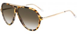 Lunettes de soleil - Isabel Marant - IM 0162/S - 2IK (9K) HAVANA GOLD // GREEN GRADIENT